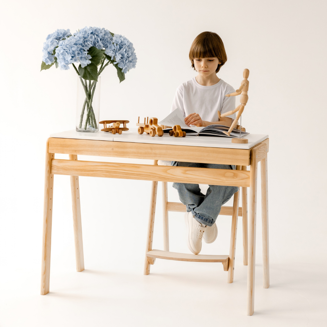 Adjustable Growing Desk (Tinted with Painted Desktop)