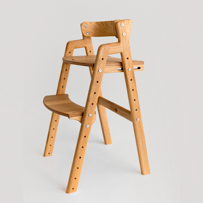 Adjustable Wooden Counter Height Chair for Toddlers – Oregon Pine (W2)