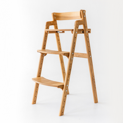 Adjustable Wooden Counter Height Chair for Toddlers XL – Oregon Pine (W2)