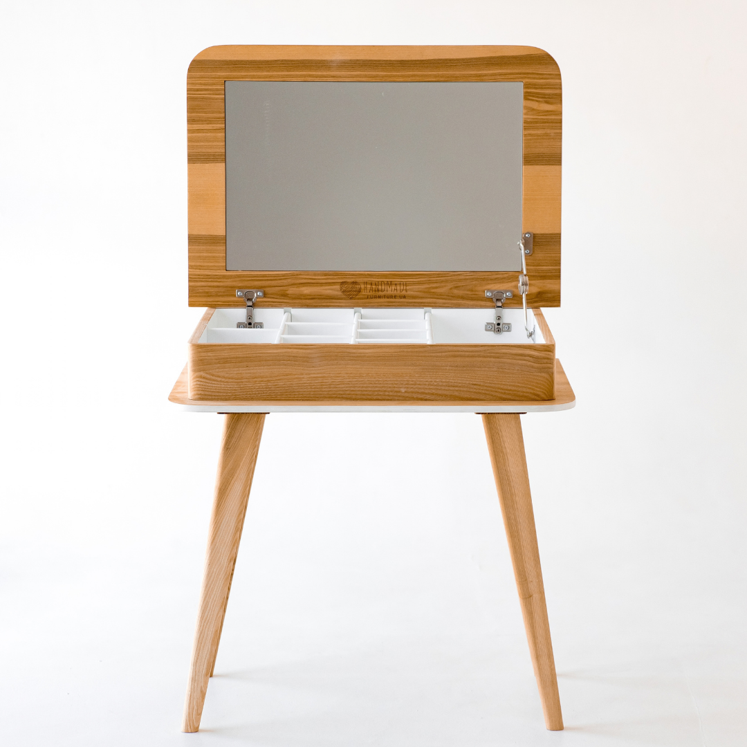 Dusha — Vanity Table with Flip-Top Mirror