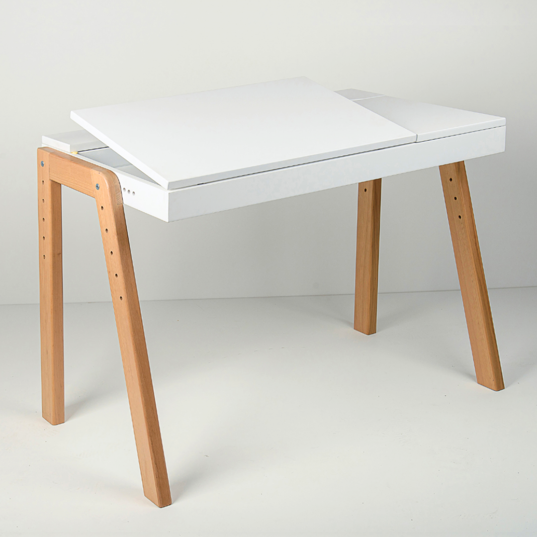Adjustable Growing Desk (Painted with Tinted Legs)