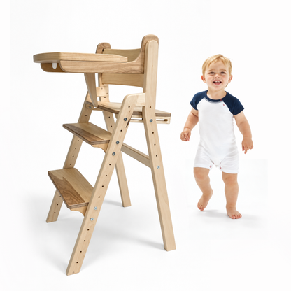 Wooden Feeding Tray for Adjustable High Chair XL V2