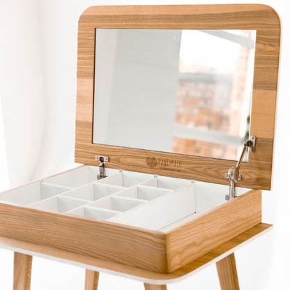 Dusha — Vanity Table with Flip-Top Mirror
