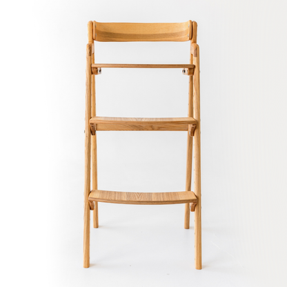 Adjustable Wooden Counter Height Chair for Toddlers XL – Oregon Pine (W2)