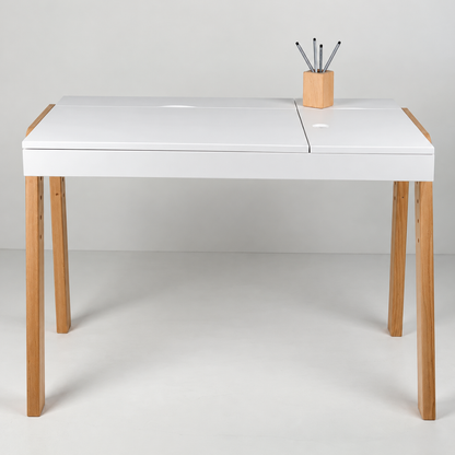 Adjustable Growing Desk (Painted with Tinted Legs)