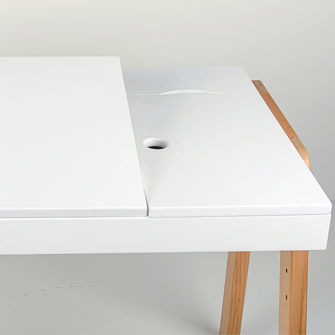 Adjustable Growing Desk (Painted with Tinted Legs)