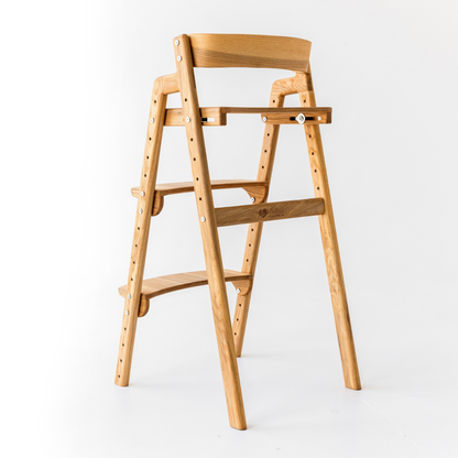 Adjustable Wooden Counter Height Chair for Toddlers XL – Oregon Pine (W2)