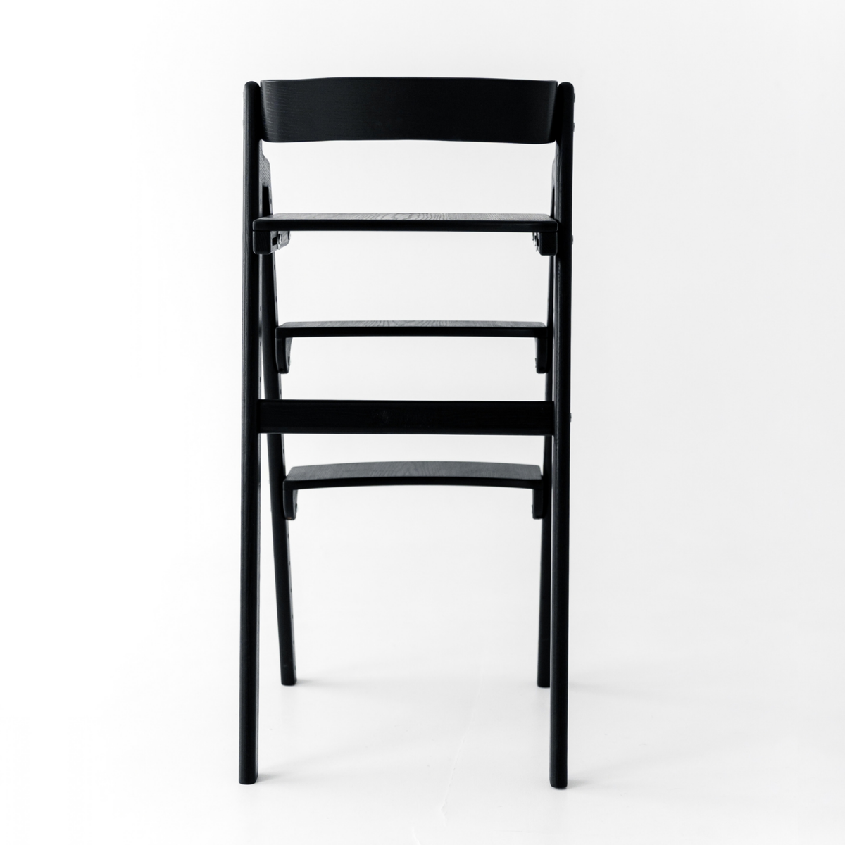 Adjustable Wooden Counter Height Chair for Toddlers XL – Black