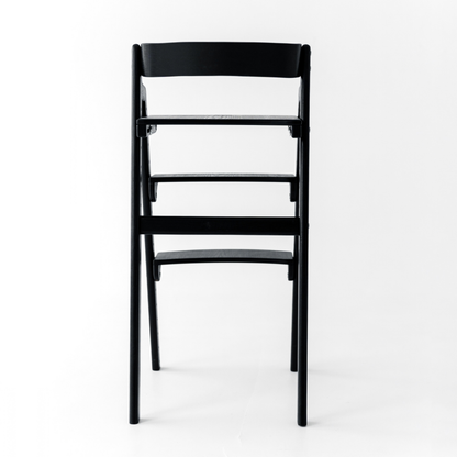 Adjustable Wooden Counter Height Chair for Toddlers XL – Black