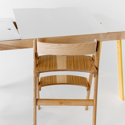 Adjustable Growing Desk XL (Painted with Tinted  Desk Frame)