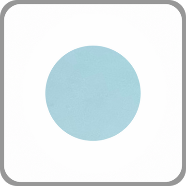 Foldable Wooden 2-Step Stool – Light Blue